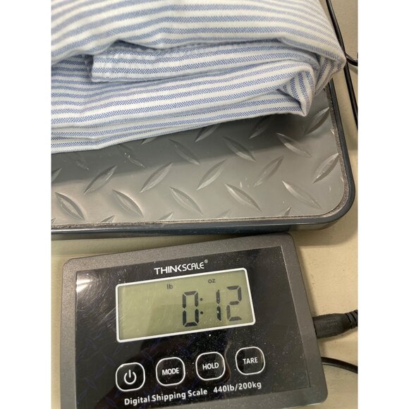 Ralph Lauren Button Front Shirt Size XXL Striped Short Sleeve Classic Fit Career - Picture 8 of 8